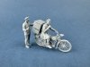 Copper State Models F32-062 British Dispatch Rider taking carrier pigeons to the front line 1/32